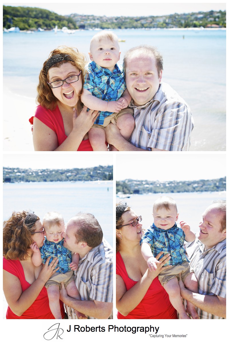 Family portraits at the beach sydney - sydney family portrait photographer